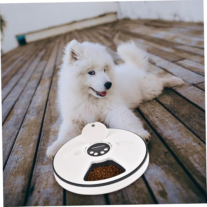 BESPORTBLE Smart Timing Pet Feeder Detachable Bowl for Dogs Automatic Feeding Plate