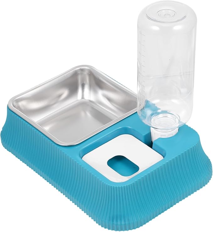 VICASKY Automatic PET Water Bowl Fall Design Detachable Dog Feeder and Water Dispenser for Cats and Dogs Indoor Use Easy to Clean