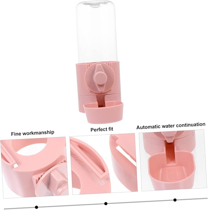 BESPORTBLE Hanging Dog Waterer Automatic Pet Feeder Large Bowl Water Dispenser Pp Material No Spill Easy to Clean