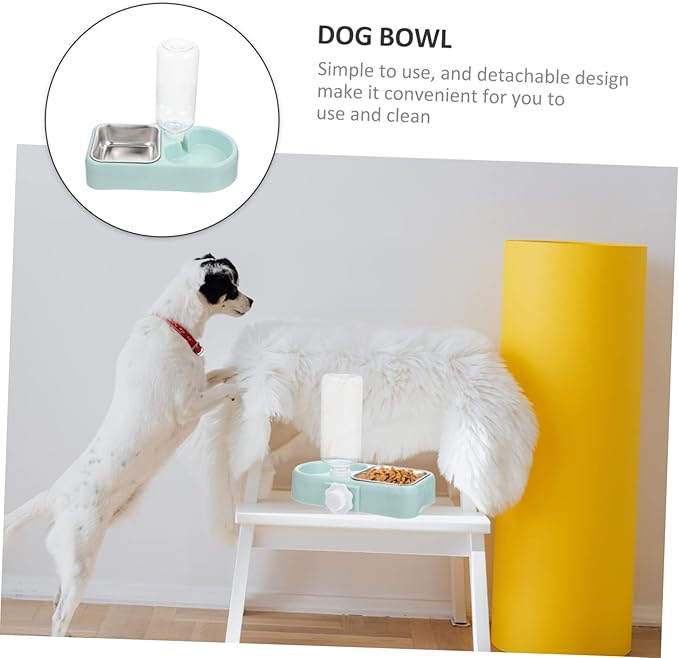 Automatic Water Dispenser PET Bowl Detachable Hanging Cat Feeder and Dog Bowl Fall Design Suitable for Cats and Dogs
