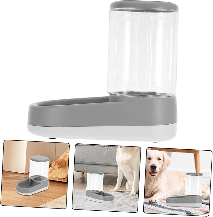 Pet Automatic Food Feeder and Water Dispenser for Dogs and Cats Portion Control and Timed Feeding Elegant for Small and Pets