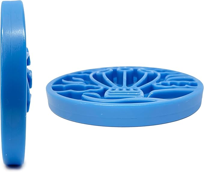 SodaPup Air eCoin – Durable Slow Feeder Tray Made in USA from Non-Toxic, Pet-Safe, Food Safe, Nylon Material for Mental Stimulation, Calming Nerves, Avoid Overfeeding, Promotes Fresh Breath & More