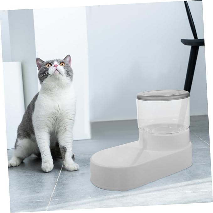 Toyvian Automatic Dog Water Dispenser Non Spill Pet Feeder for Cats Dogs Capacity Compact Design for Home Use Automatic Pet Watering