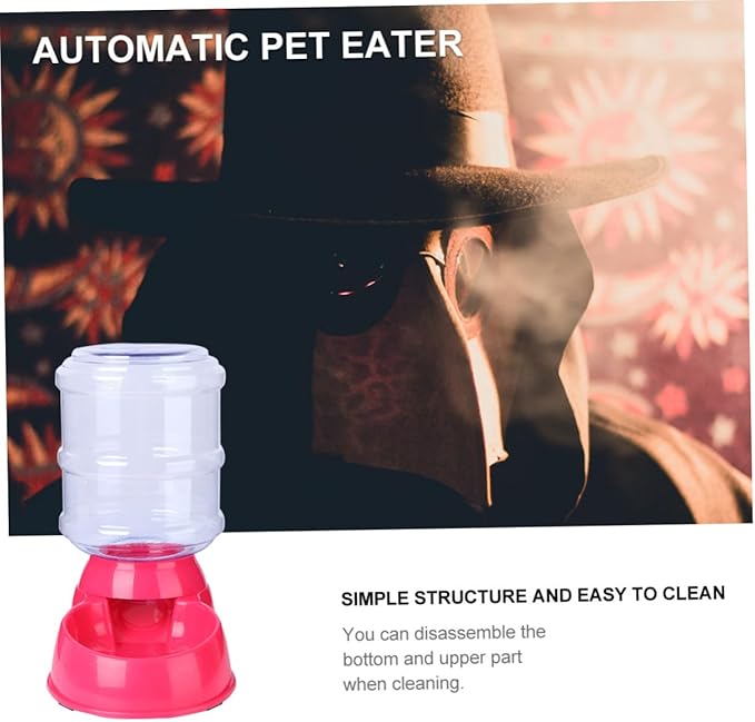 BESPORTBLE Pet Water Bowl Food Bowl Automatic Feeder for Cats Capacity Easy Clean Design