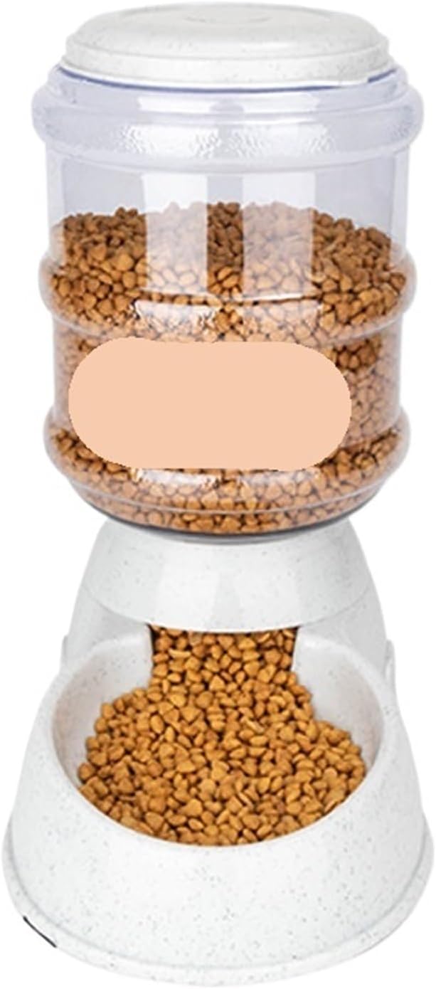 Large Capacity Pet Feeder Bowls Small Dog Bowl Automatic Dispenser Cat Pets Feeding(CW022-7)