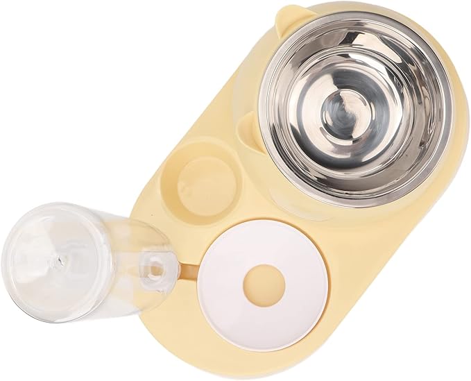 Automatic Pet Water Feeder, Stainless Steel Bowls, Easy to Clean, for Small to Medium Dogs and Cats
