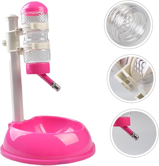 SUPVOX Automatic Pet Water Dispenser with Drinking Bowl Capacity Easy to Clean Roller Ball Nozzle for Dogs and Cats for Daily Hydration Needs