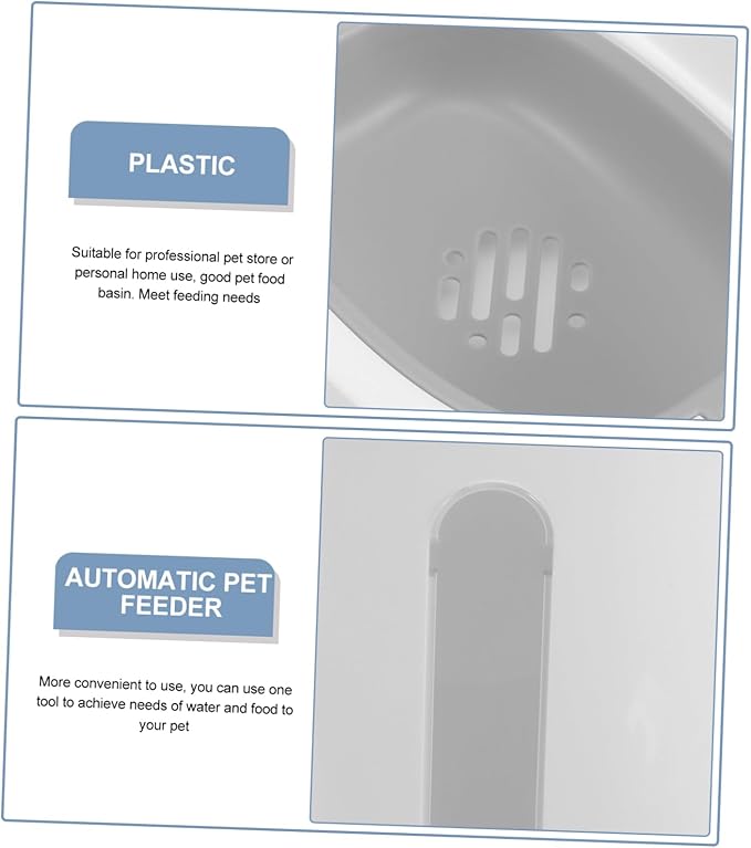Totority Automatic Dog Water Dispenser Multi-pet Feeder Large Capacity Detachable Bowl Safe Easy to Clean