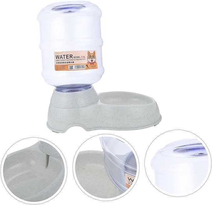 Automatic Pet Waterer Large Capacity Cat and Dog Water Bowl Feeder Safe Easy to Use Pet Water Container