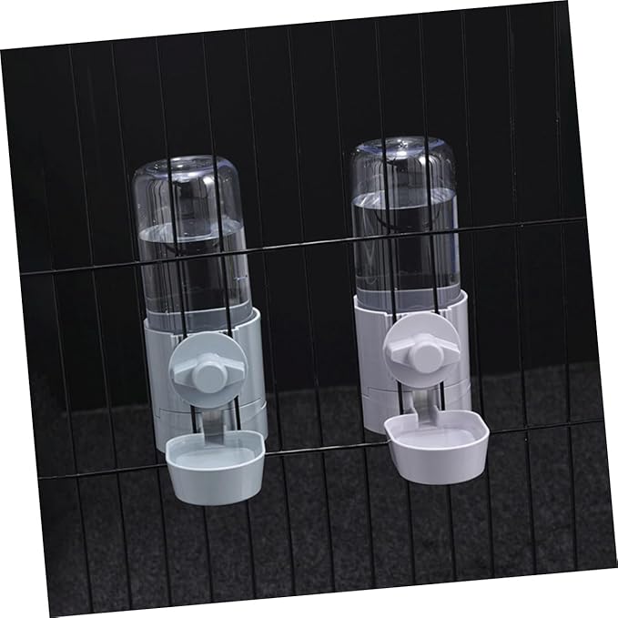 Pet Hanging Water Dispenser Automatic Puppy Water Feeder Cage Waterer Practical Slip Design for Continuous Hydration Suitable for Dogs and Cats