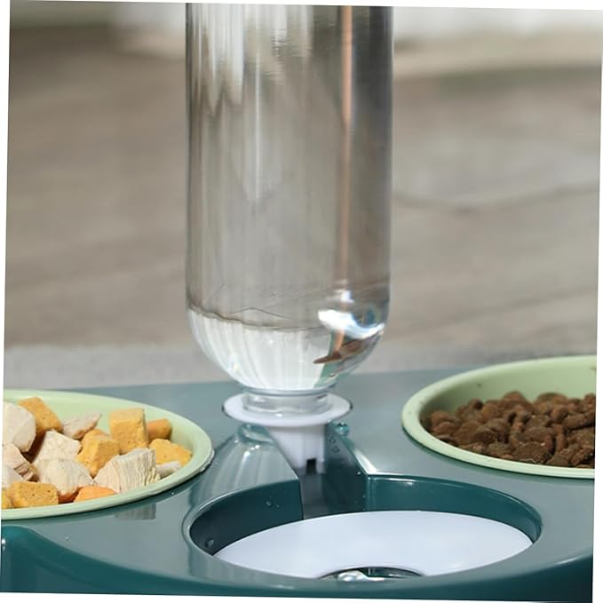 Detachable Pet Feeder Multi-Function Automatic Water Dispenser for Dogs and Convenient Food and Water Bowl for Home Use Durable and Easy to