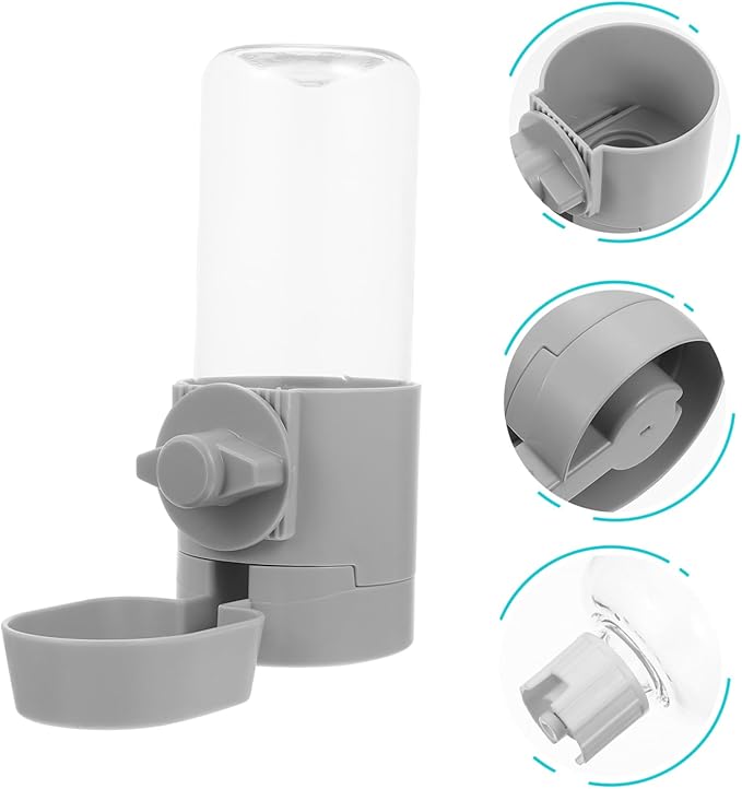 Hanging Cat Dog Water Feeder Automatic Pet Waterer Easy to Clean Sturdy Safe for Pets