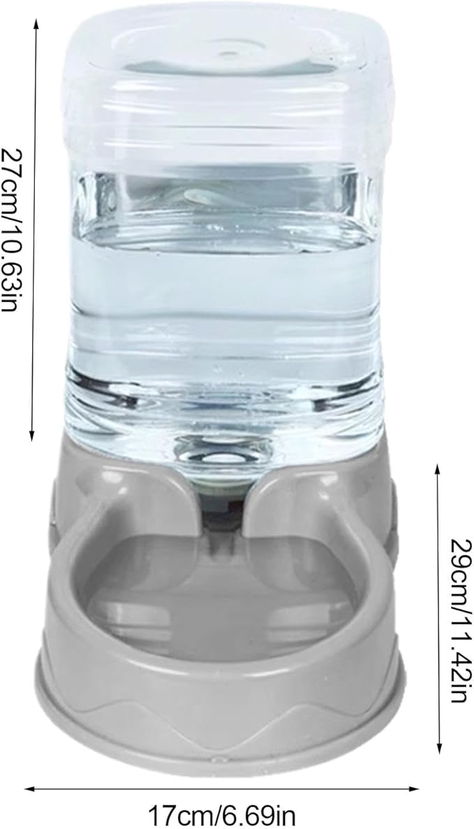 Cat Feeder - Automatic Pet Feeder | Waterer Dispenser, Self-Feeding Cat Dispenser, Automatic Meal Dispenser with Durability, Large Capacity Cat Feeder, Pet Water Dispenser for Cats Pets Small Dogs