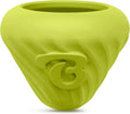 Benebone Natural Rubber Cone Interactive Enrichment Treat Dispensing Dog Toy - Slow Feeder - Great for Meals and Boredom