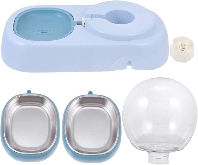 Automatic Pet Water Dispenser Capacity Drinking Fountain for Cats and Dogs Smooth Surface for Easy Cleaning Observe Water Volume Simple Design