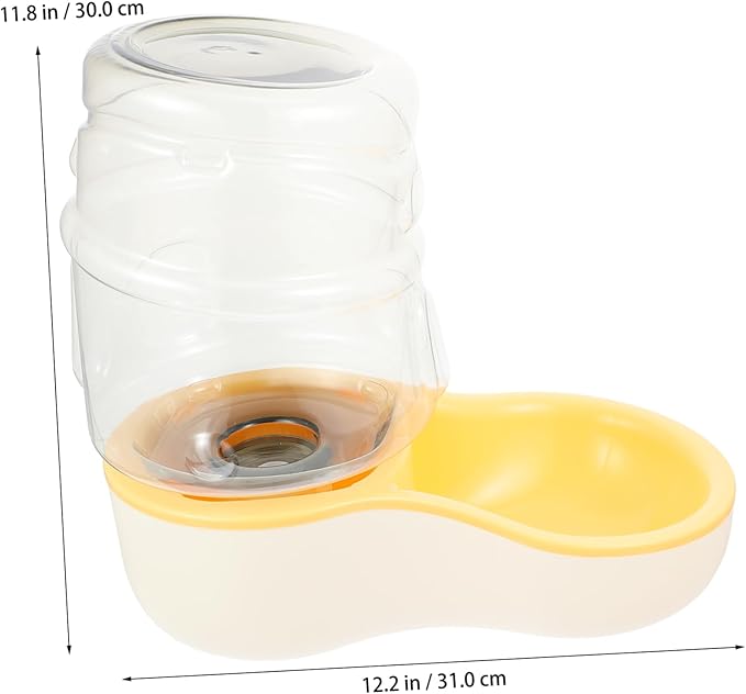 Totority 1pc Automatic Pet Water Feeder Lightweight Dog Water Bowl Capacity for Cats and Dogs Non- Design for Steady Use