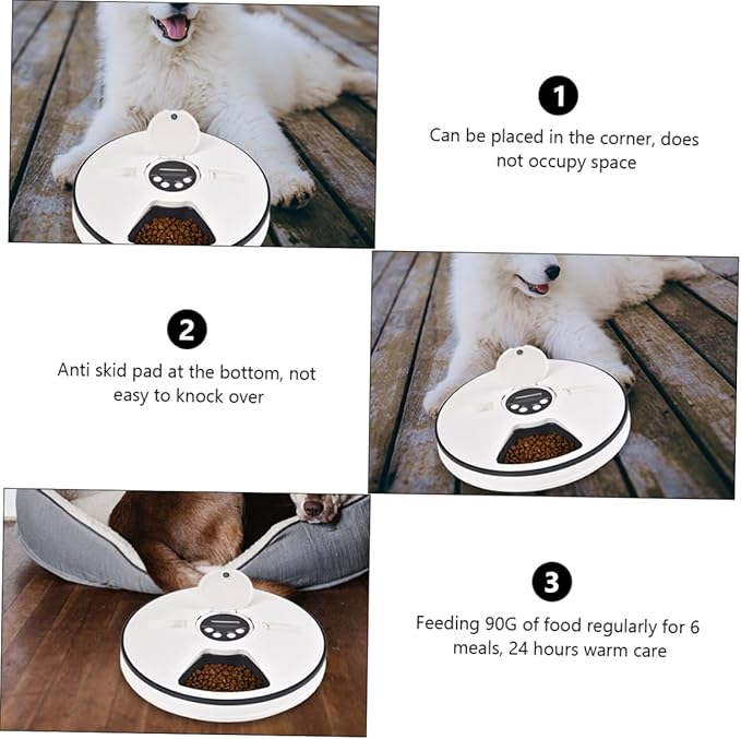 Pet Feeder Pet Bowl Pet Food Container Cat Food Container Pet Feeding Bowl Pet Feeding Supplies Cat Feeding Plate Cat Food Feeder Pet Food Bowl Cat Feeding Bowl