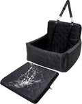 Dog Car Seat - Hammock Washable Detachable Cover | Secure and Comfortable Design for Pets, Easy to Clean and Install, Ideal for Road Trips, Camping, SUV Travel, 17.72x17.72x13.78 inches