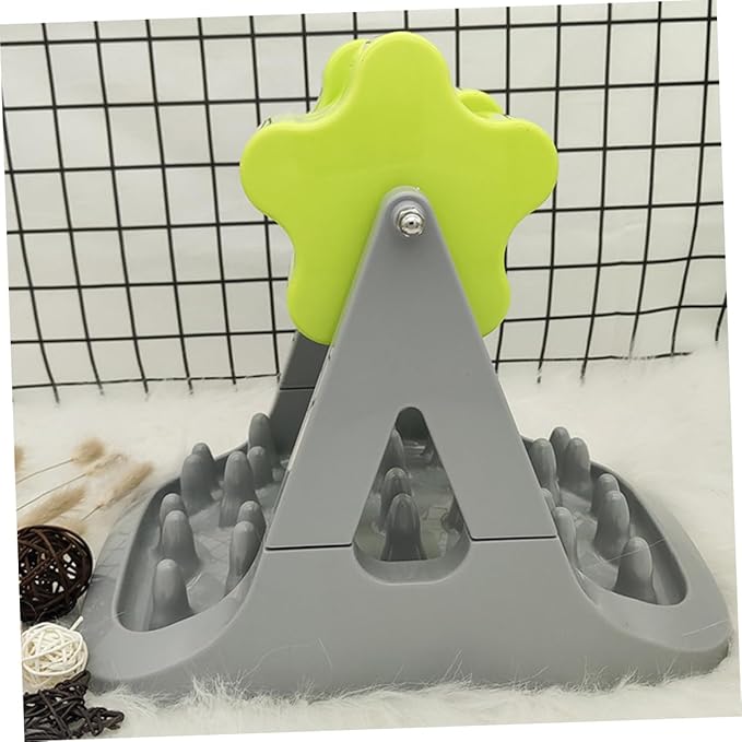 Automatic Dog Food Dispenser Choking Design Rotatable PET Feeder Bowl 1-Piece Training Toy for Dogs