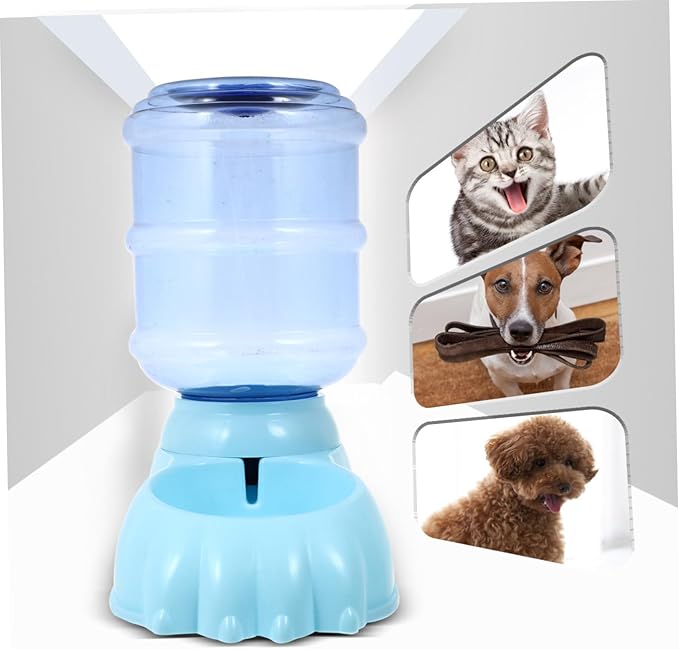 Automatic Pet Water Feeder for Dogs and Cats Dispenser Easy Non- Design Random for Pets
