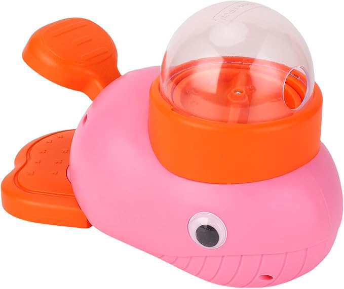 Dog Treat Dispenser Toy, Interactive Enrichment Puzzle Toy with Automatic Feeding and Large Capacity Slow Feeder for Dogs and Cats (Pink)