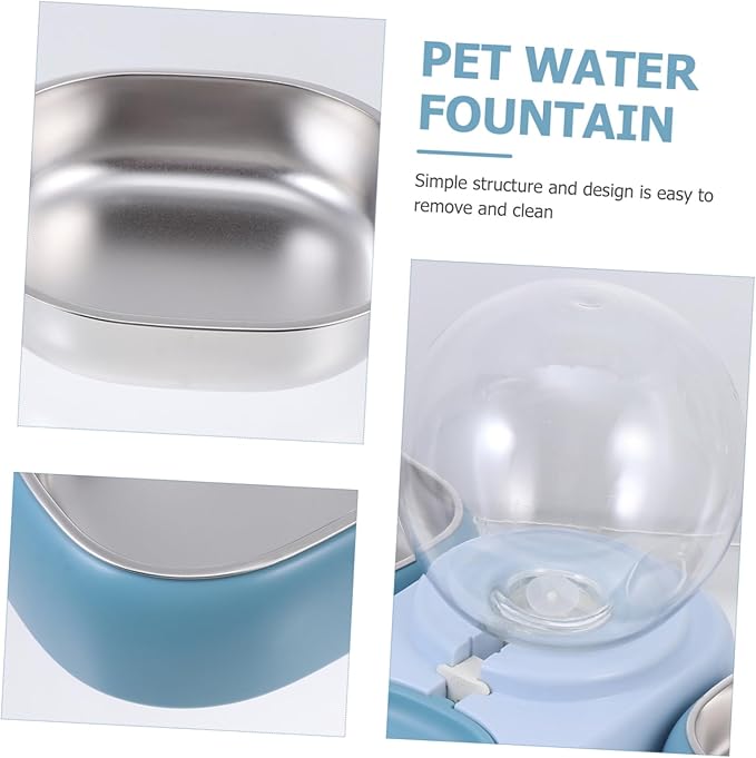 SUPVOX Automatic Cat Dog Pet Water Dispenser Abs Drinking Fountain Bowl Capacity Easy to Clean