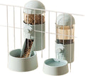 MBETA Dogs Automatic Hanging Cage Waterer Hanging Cage Cat Drinker Automatic Feeder Cat Bowl Pet Supplies