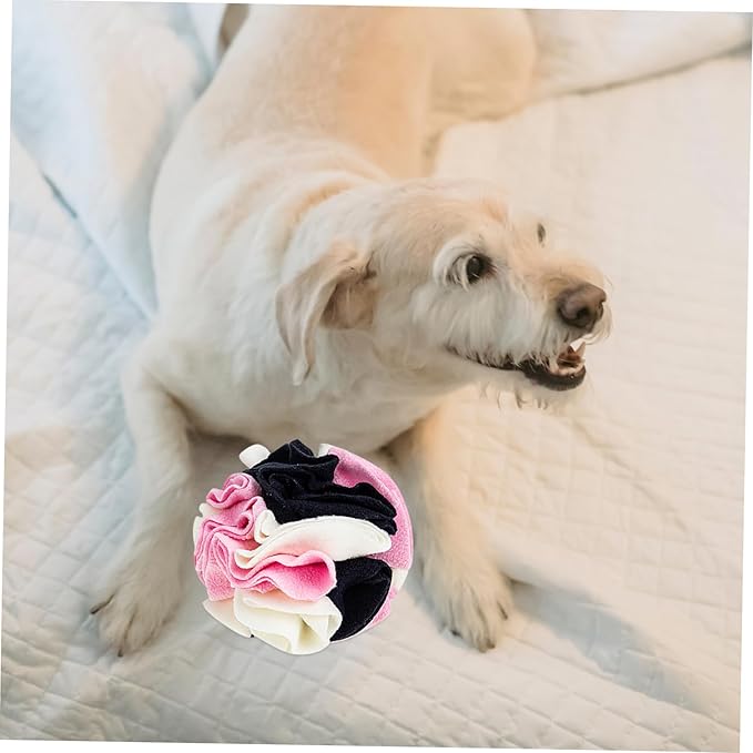 SUPVOX Pet Sniffing Ball Dog Foraging Ball Interactive Dog Toy Slow Feeder Training Chewing