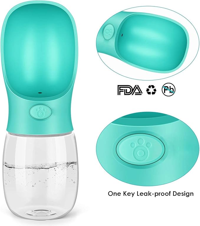 AKOTI Automatic Pet Water Dispenser Self-Dispensing Gravity Pet Feeder Water Cat Dog Feeding Bowl Drinking Water Automatic Feeding Pet Supplies(1-Set)