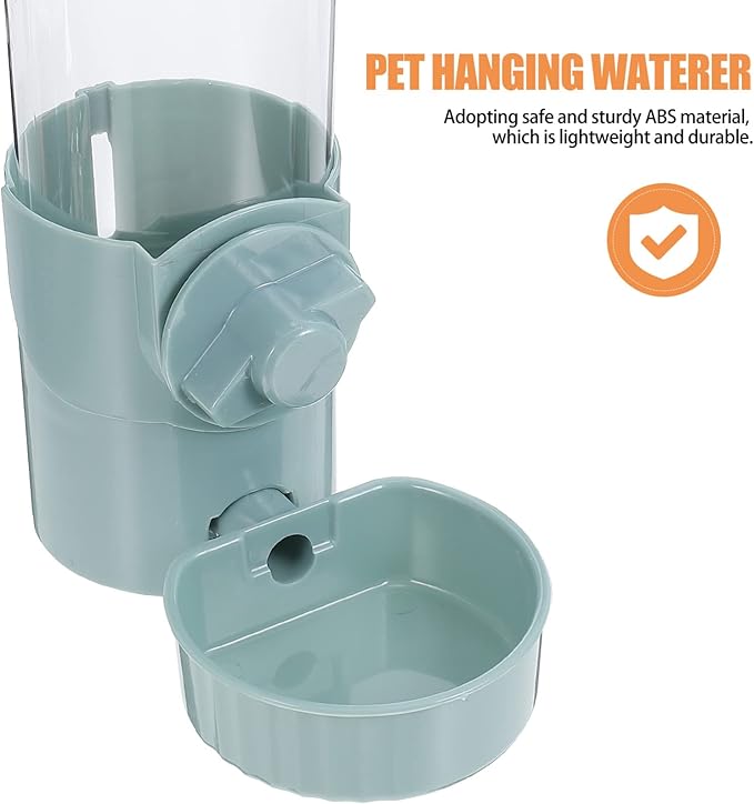Mipcase Outdoor Water Dispenser for Dogs Automatic Pet Water Feeder Hanging Holder Easy to Install