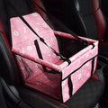 Pet Car Booster Seat Dog Car Seat Travel Carrier Cage Vehicles Upgrade Deluxe Washable Portable Breathable Folding Soft Washable Travel Bags for Dogs Cats or Other Small Pet