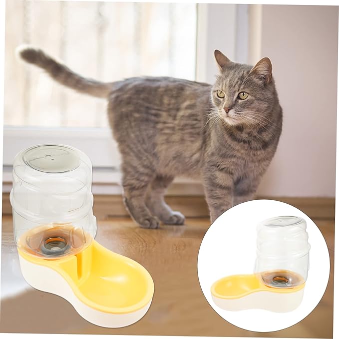 Totority 1pc Automatic Pet Water Feeder Lightweight Dog Water Bowl Capacity for Cats and Dogs Non- Design for Steady Use