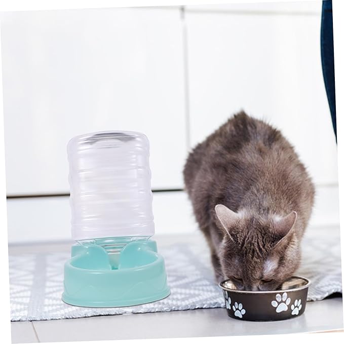 SUPVOX Automatic Cat Water Dispenser Gravity Pet Feeder Bowl Simple Elegant Design Pet Supply