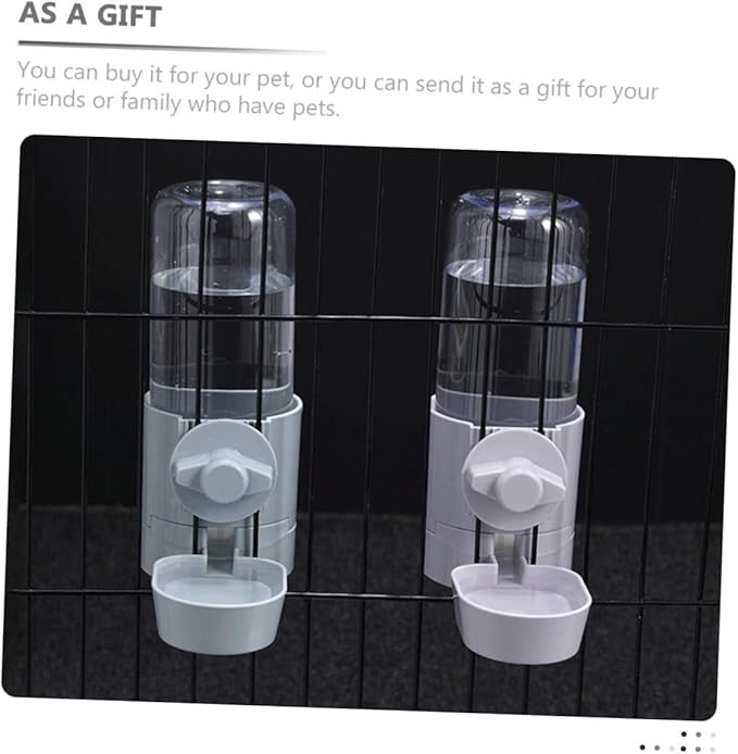 Hanging Dog Water Feeder Automatic Pet Water Dispenser for Cats and Dogs Capacity Easy to Stable Design for Pets Homes and Cages