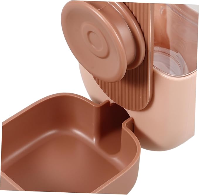 Mipcase Automatic Hanging Pet Water Feeder Detachable Water Dispenser for Dogs Cats Stable Cage Supply Convenient Easy to Install Prevents Spills Overturns