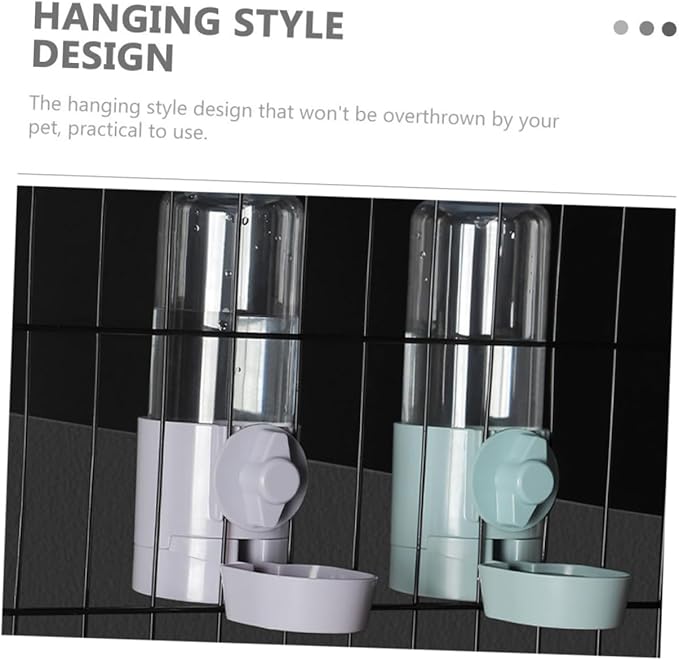 BESPORTBLE Hanging Style Water Dispenser for Pets Automatic Water Feeder for Cats Dogs and Animals Easy Installation for Cage Use