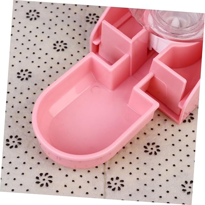 YARNOW Automatic Pet Water Dispenser for Dogs Cats Animals Leakproof Cage Mounted Drinking Feeder Bottle Easy to Install for Hamsters Pigs Birds