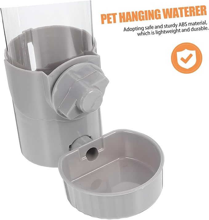 BESPORTBLE Automatic Pet Water Feeder for Dogs and Cats Material Compact Design for Crate Use Prevents Spills for Busy Pet Owners