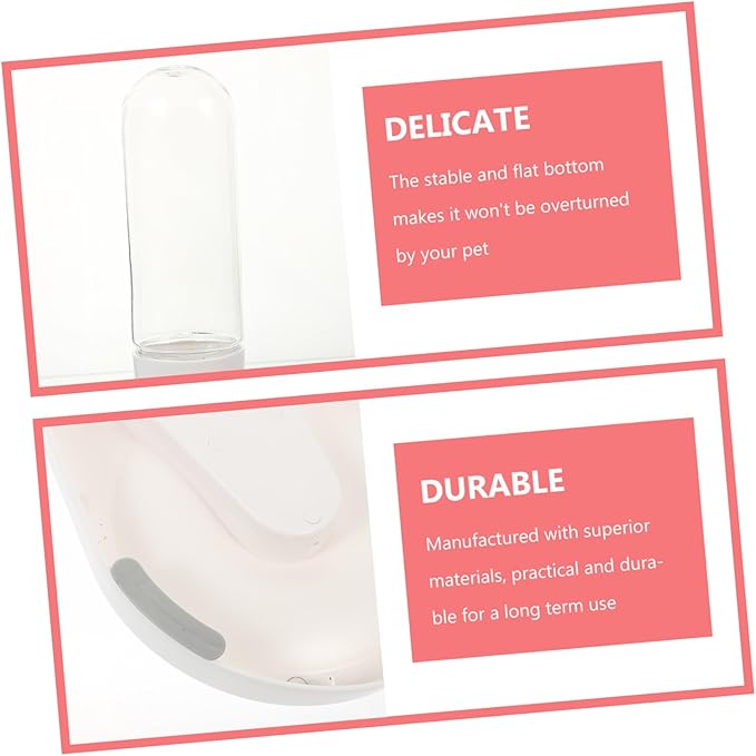 YARNOW Automatic Pet Water Dispenser Capacity Water Feeder for Cats and Dogs Easy and Portable Design for Home Use Pet Waterer for Hydration