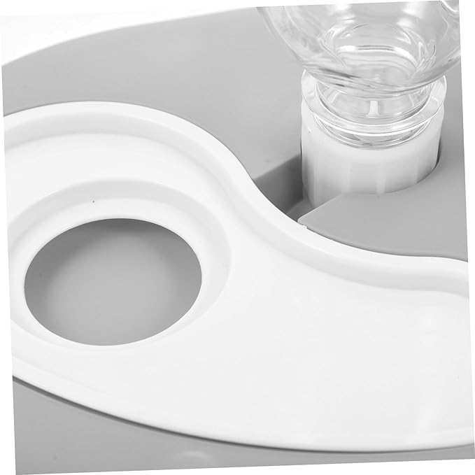 Automatic Feeder Multi-Function Food Bowl Transparent Water Container for Easy Monitoring Pet Supply for Home Use and Healthy Growth