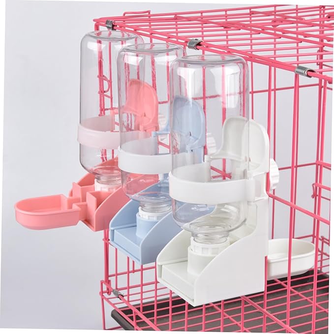 Sosoport Dog Automatic Water Dispenser Pet Feeder Cat Water Feeder Dog Drinking Tool White