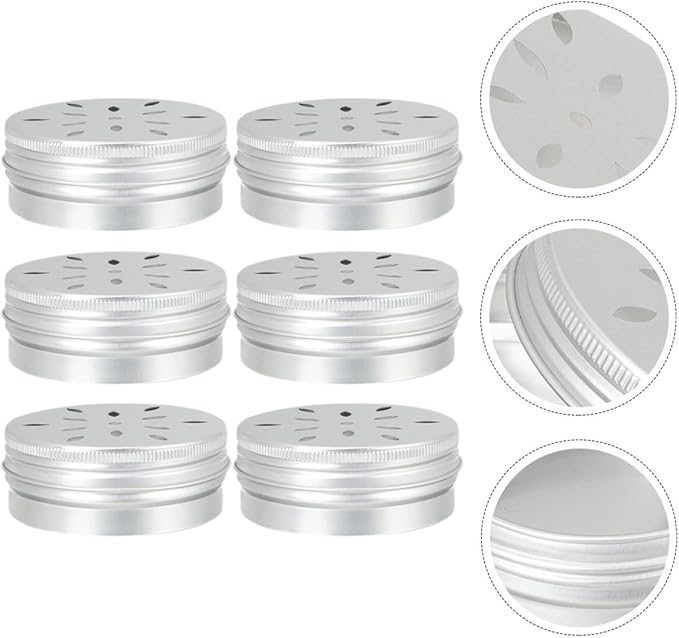 YARNOW 6pcs Dog Scent Training Cases Aluminum Odor Boxes for Nose Work Durable Scent Training Supplies for Small Dogs for Agility and Search