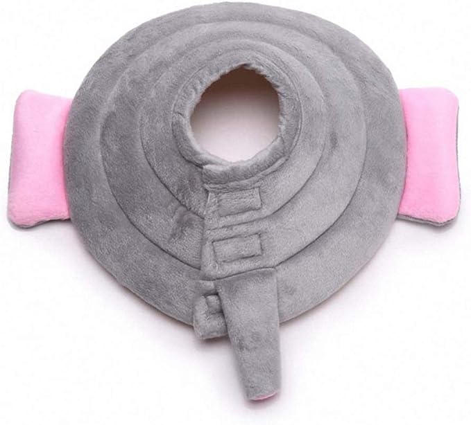Lakke Flower Colorful Pet Dog Necklace Collar Various Pattern Shape Puppy Playing Collars for Small Dog Grey L
