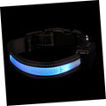 Garneck Stylish Pet Supplies Night Safety Led Dog Collar Solar Rechargeable for Dogs Puppies