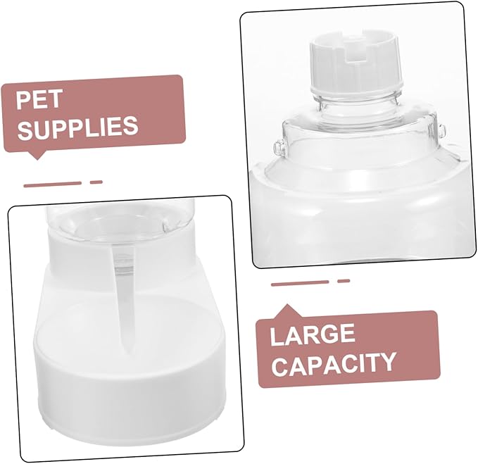 Automatic Pet Water Dispenser for Dogs and Cats Detachable Feeder High Durability and Elegant Design Convenient Waterer for Home Use