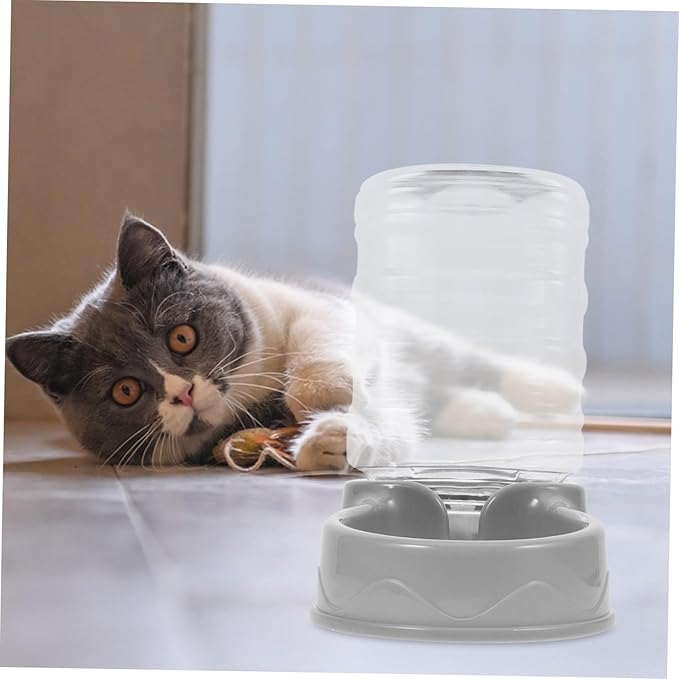 SUPVOX Cat and Dog Water Dispenser Automatic Pet Feeder Large Capacity Pet Water Fountain Plastic Material