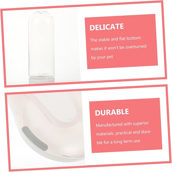TOYANDONA Automatic Pet Water Dispenser Water Feeder for Cats and Dogs Bite-Resistant Design Stable Base for Home Use