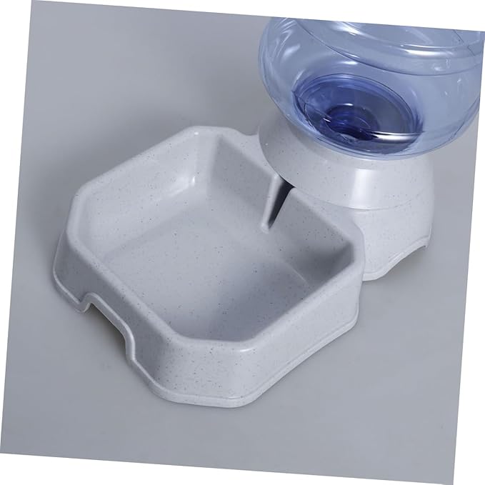 Pet Automatic Water Dispenser Fountain for Dogs and Cats Leak Design with Mouth Opening for Easy Cleaning Gravity Feed System for Busy Pet Parents