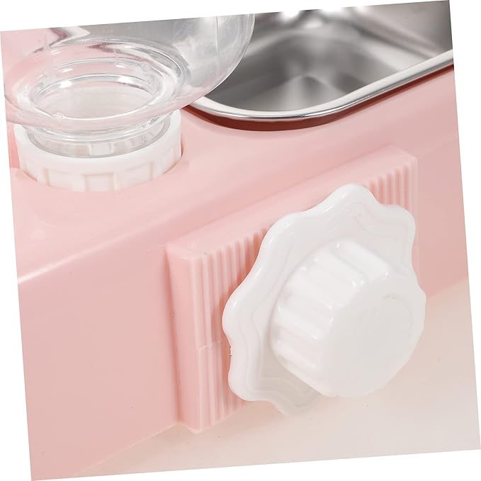 BESPORTBLE Pet Supplies Automatic Pet Water Dispenser for Cats Dogs Sturdy Double Bowl Design