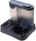 Automatic Refilling Pet Water Bowl and Food Dish Set with Stainless Steel Removable Tray Anti Tip Base for Small Animals Stylish Automatic Pet Feeders for Cats and Dogs